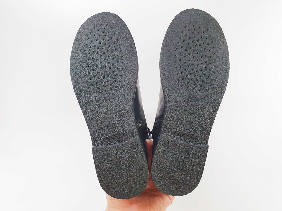 Женские сапоги GEOX J SHAWNTEL G.C 37 23.5 см 5 US черные