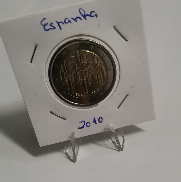 Moeda comemorativa UNC 2€ - Espanha 2010