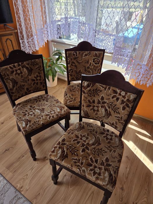 Krzesła tapicerowane – komplet 10 sztuk