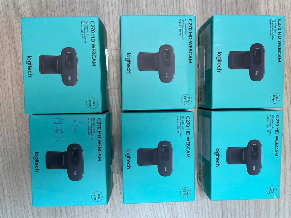 Веб-камера Logitech Webcam C270 HD — оригінал | Робочі | Є кількість