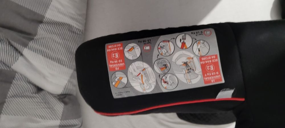 Fotelik- podstawka samochodowa 2w1