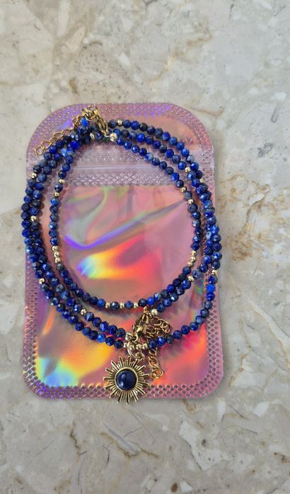 Komplet biżuterii Lapis Lazuli