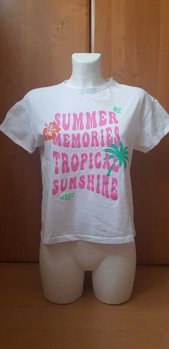 t-shirt  4F r.158 dziewczęcy