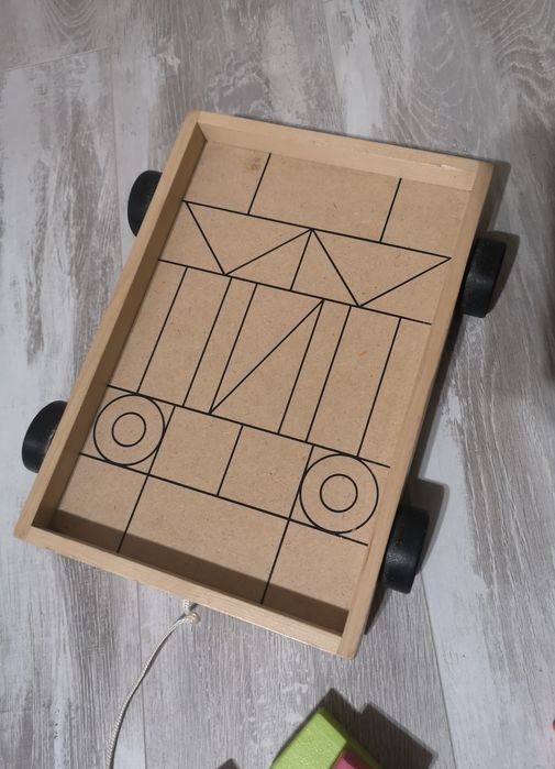 Каталка/кубики Ikea Mula