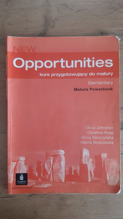 New Opportunities ćwiczenia A1