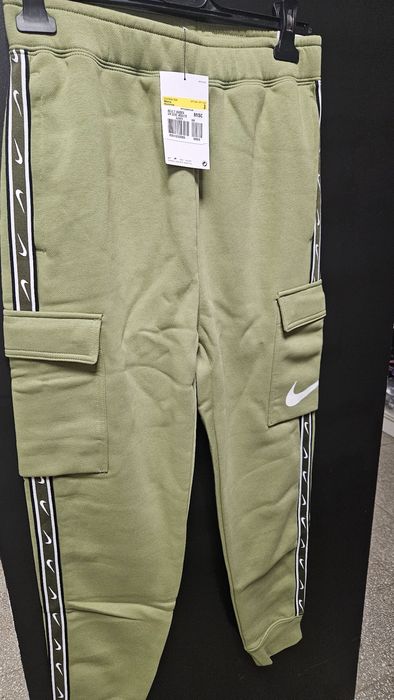 Nike spodnie s zielone meskie