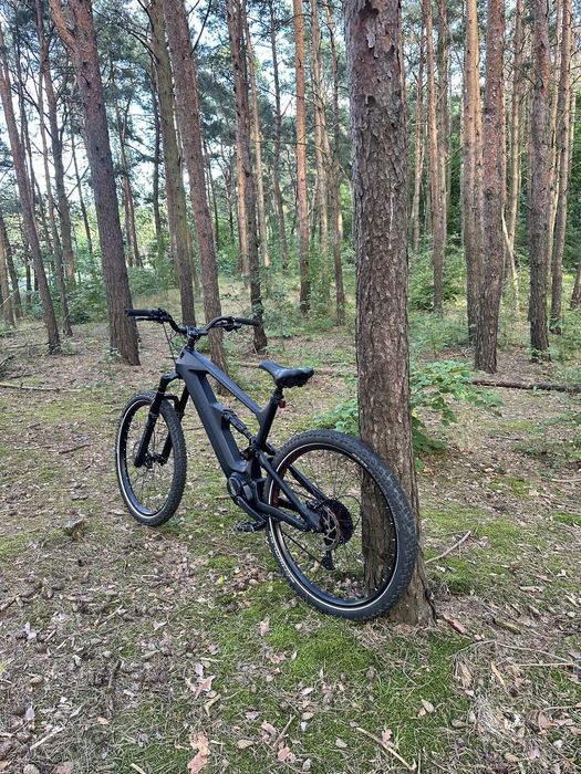 Mocny rower elektryczny enduro bafang m560 duża bateria karbon