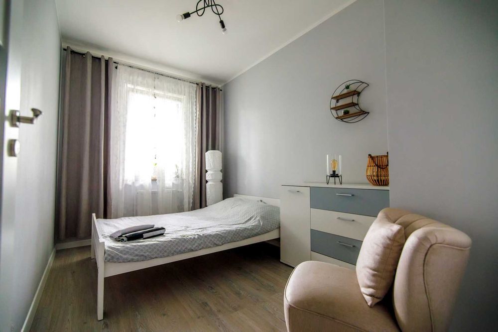 Apartament WHITE Iława na doby, w centrum!