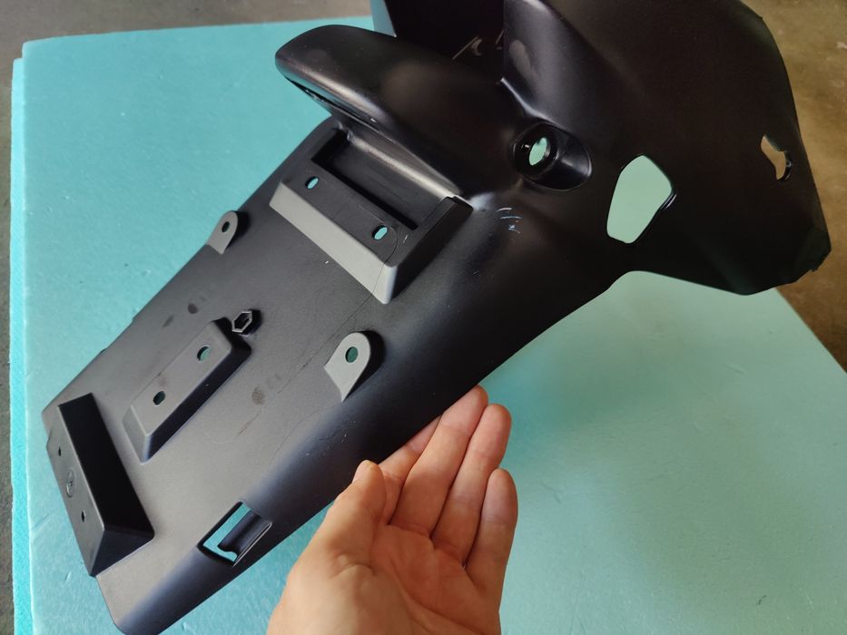 Guarda lamas - suporte matrícula BMW R850 R1150