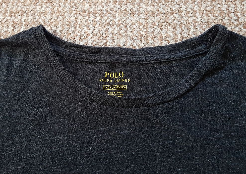 RALPH LAUREN Polo серый лонгслив кофта Оригинал L