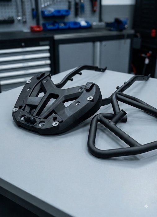 Kit Mala GIVI V47 Monokey + Suporte + Crash Bars — Honda CB500F (2016+)
