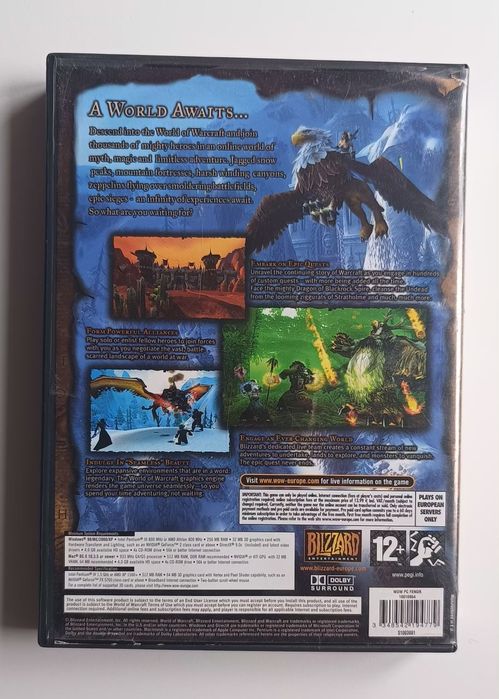 Gra World of Warcraft i dodatek World of Warcraft Burnig Crusade