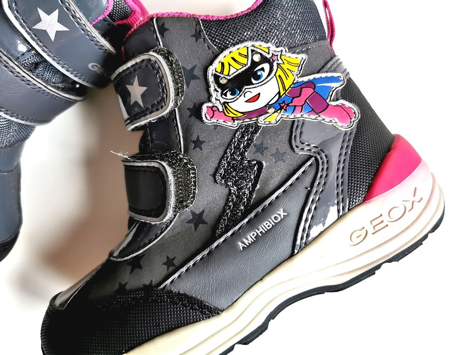 Buty zimowe GEOX Respira 25 z diodami