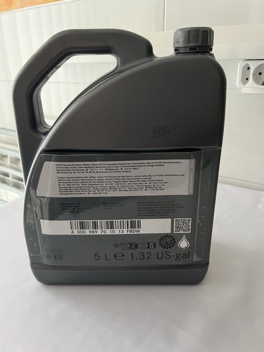 Óleo para mercedes-benz