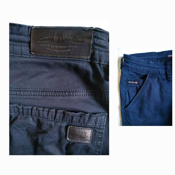 Шорты 2 шт. DENIM NEWBINNU и  Ls. Luvans, на высокий рост,50р-р., дёшево.