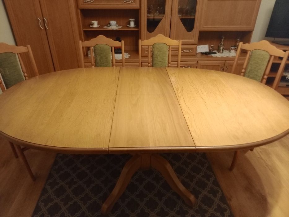 Stół drewniany dębowy