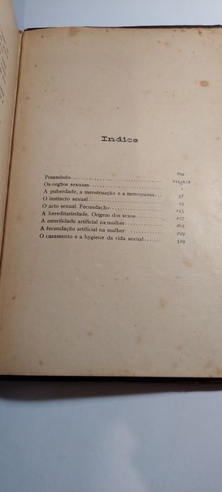 A Vida Sexual, Physiologia - Egas Moniz (2ª edição, 1904)