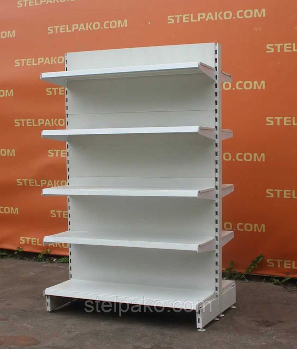 Торгові двосторонні стелажі «Еден» 165х100 cм., Б/у 5975