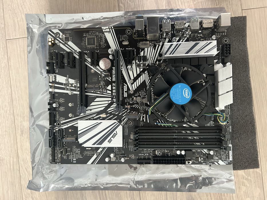 ASUS Prime Z390-P + i5-9600kf