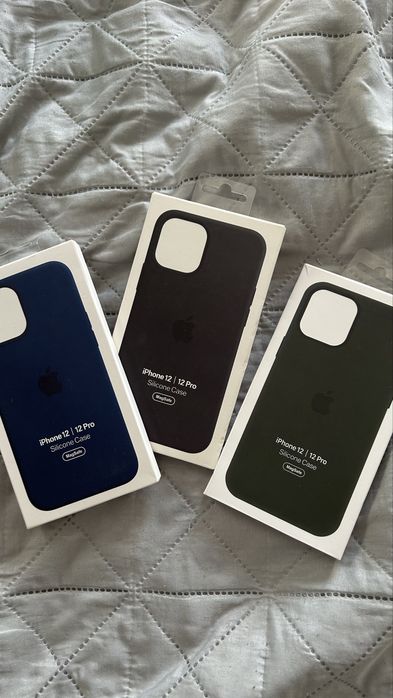 Чехол Silicone Case MagSafe iPhone 12