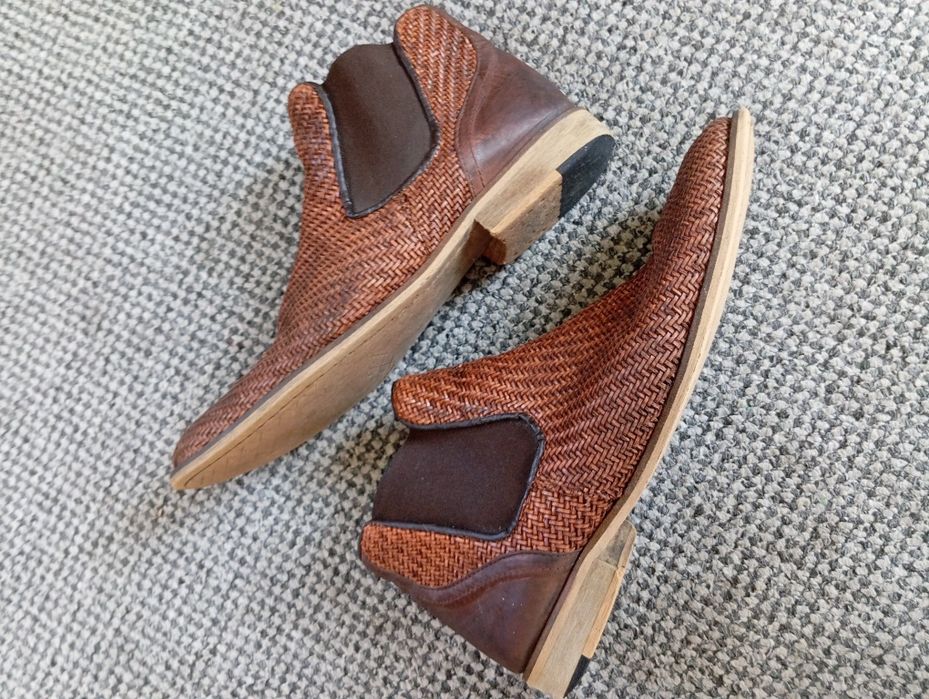 Sztyblety buty skórzane Sertie r 43