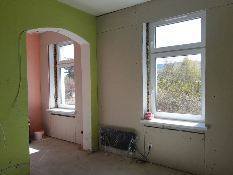 Sudety dwustronne jasne rozkładowe nowe okna ogrzewanie instalacje ogródek widoki na góry bez prowizji termoizolacja w tym roku