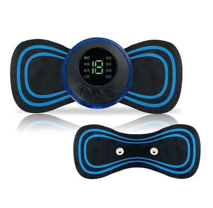 Импульсный USB массажер-миостимулятор EMS Вибрационный массажер