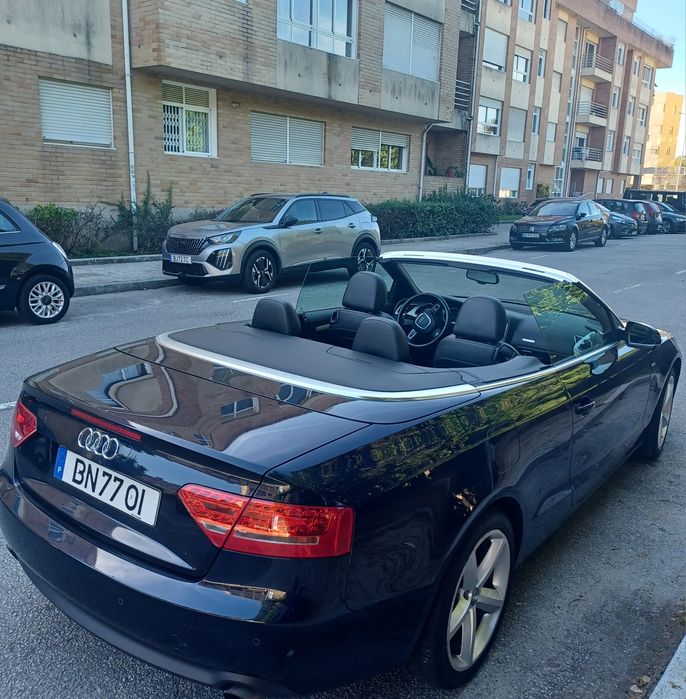 Audi A5 cabrio 2.0TFSI Quattro S-Line 211cv  Autom.c/ garantia