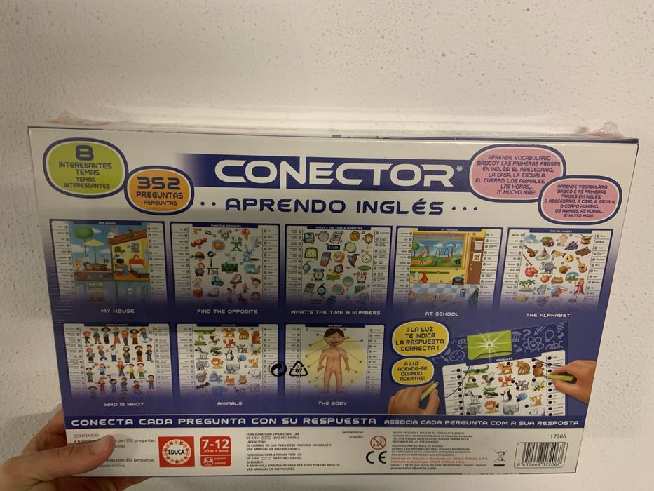 Jogo “Conector Aprendo Inglês”