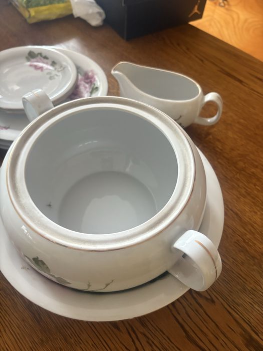 Zestaw porcelanowy PRL Wałbrzych