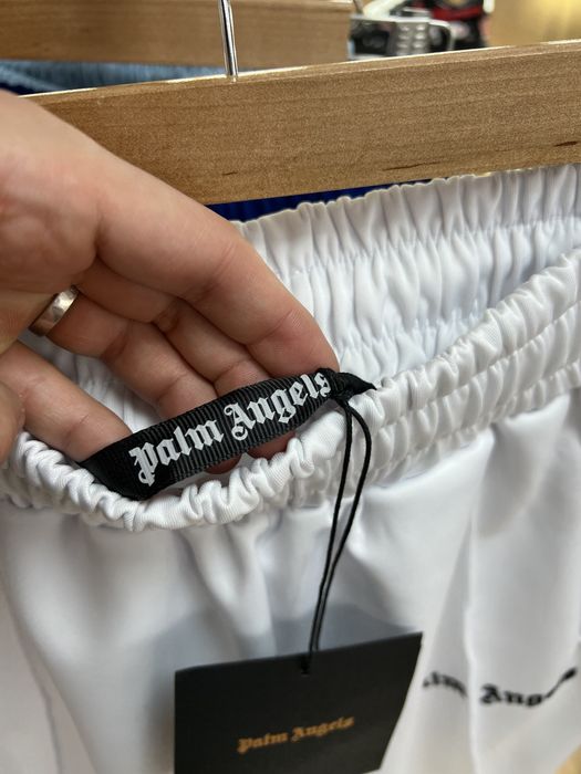 Шорти Palm Angels Track Shorts Logo Off-White Supreme Bape Vetements