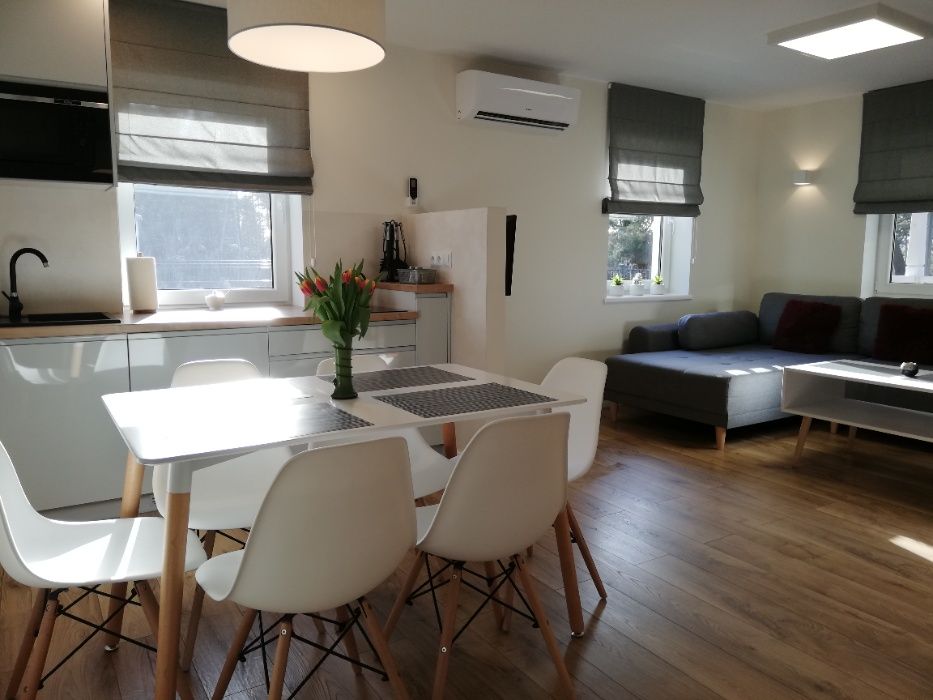 Mazury - apartamenty 4-8 os. jezioro plaża łowisko las ZAPRASZAMY