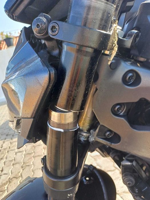 Yamaha MT09 Acidentada