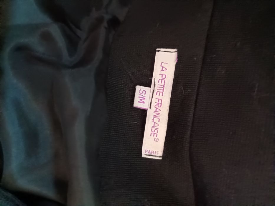 Casaco preto"La petite Francaise"Paris