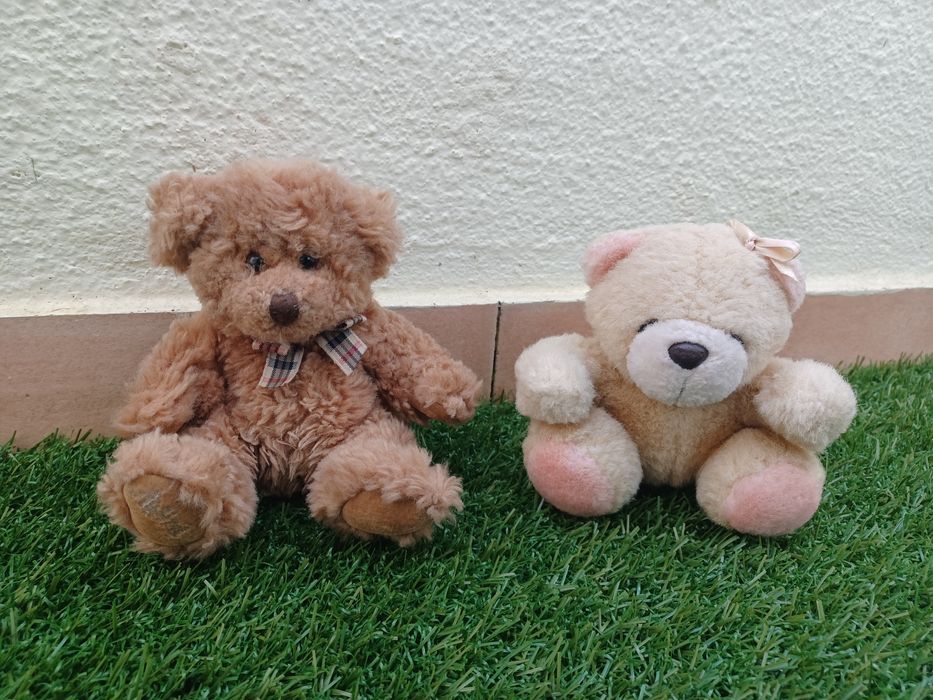 2 Pequenos Peluches de Ursinhos