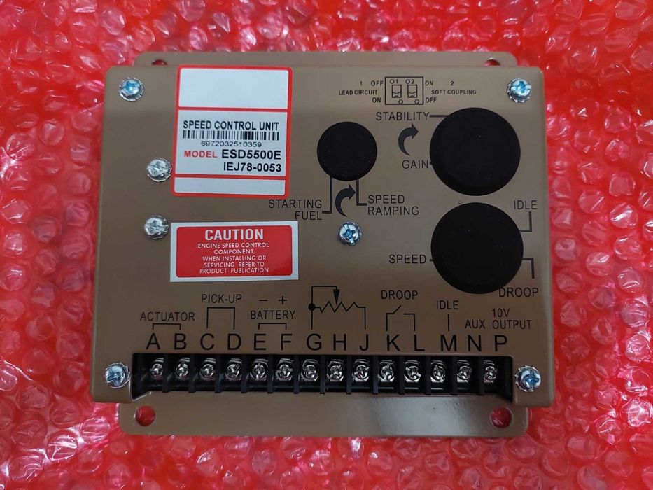 Controlador de velocidade universal para geradores