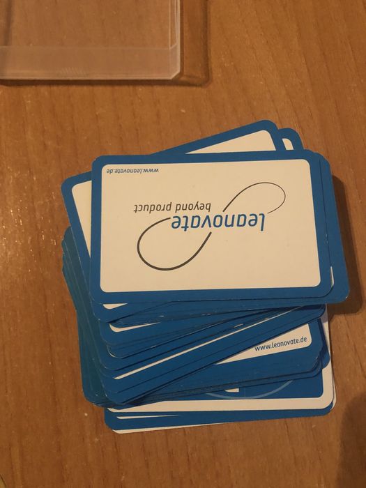 Cartas Agile Poker Leanovate