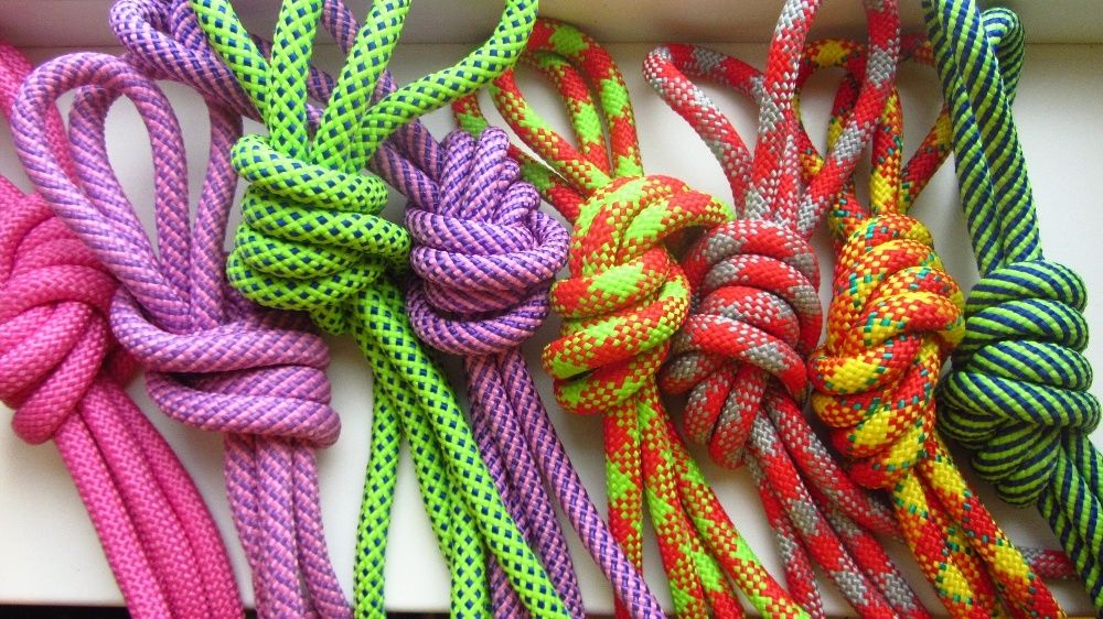 скакалка гімнастична  для художньої  гімнастики ф12 ціна за метр