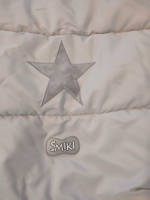 Szary śpiworek Smiki do wózka