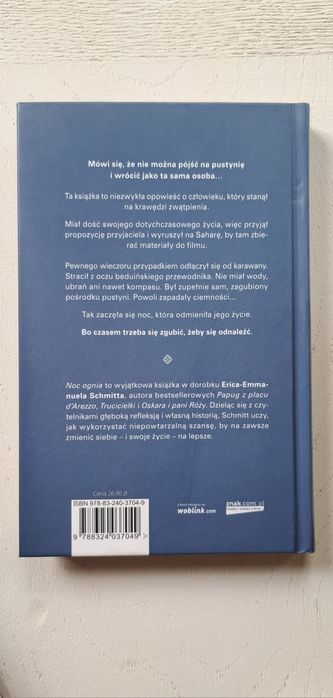 Noc ognia Eric Emmanuel Schmitt
