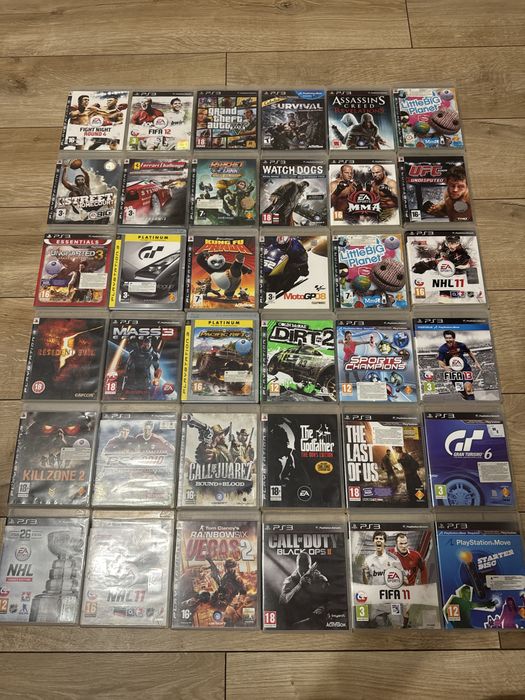 Диски на ps3.