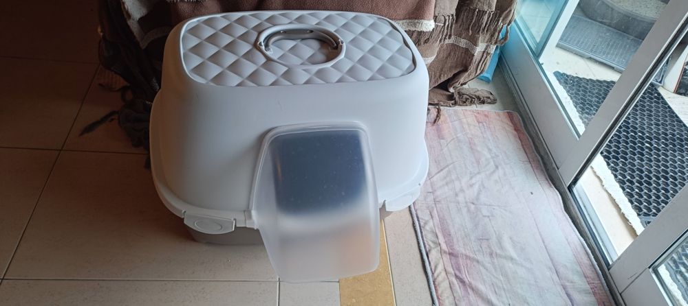 WC exterior para gatos