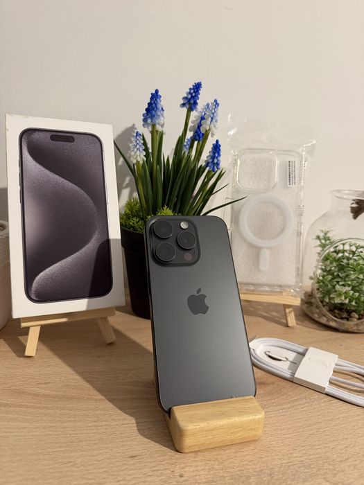 iPhone 15 Pro 128GB | Jak NOWY | Bateria 89% | GWARANCJA