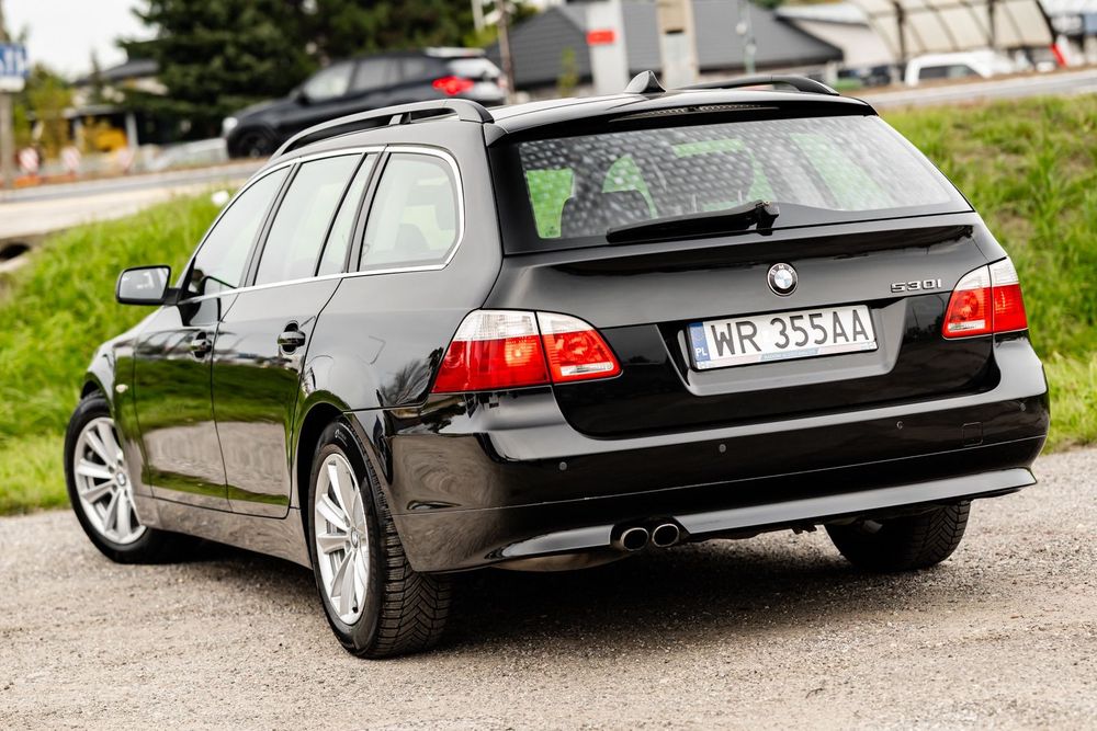 BMW Seria 5 3.0i LPG 258KM Xenon Ringi Skóra Navi Parktronic Grzane fotele