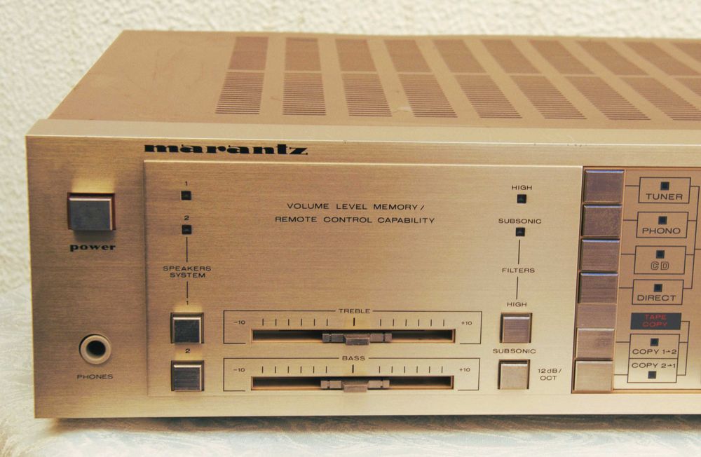 Integrated Amplifier Marantz  PM 630 Gold Série