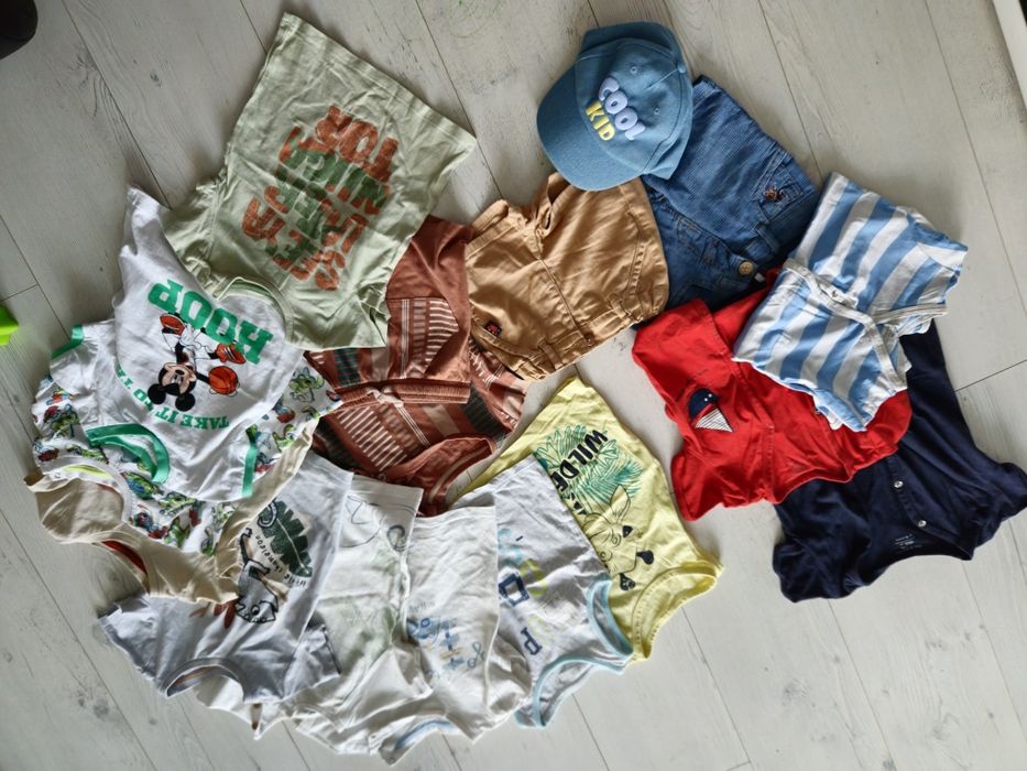 Paka ciuchów na lato dla chłopca