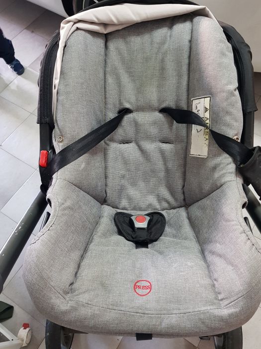 Carrinho bebé 3 em 1 - pierre cardin