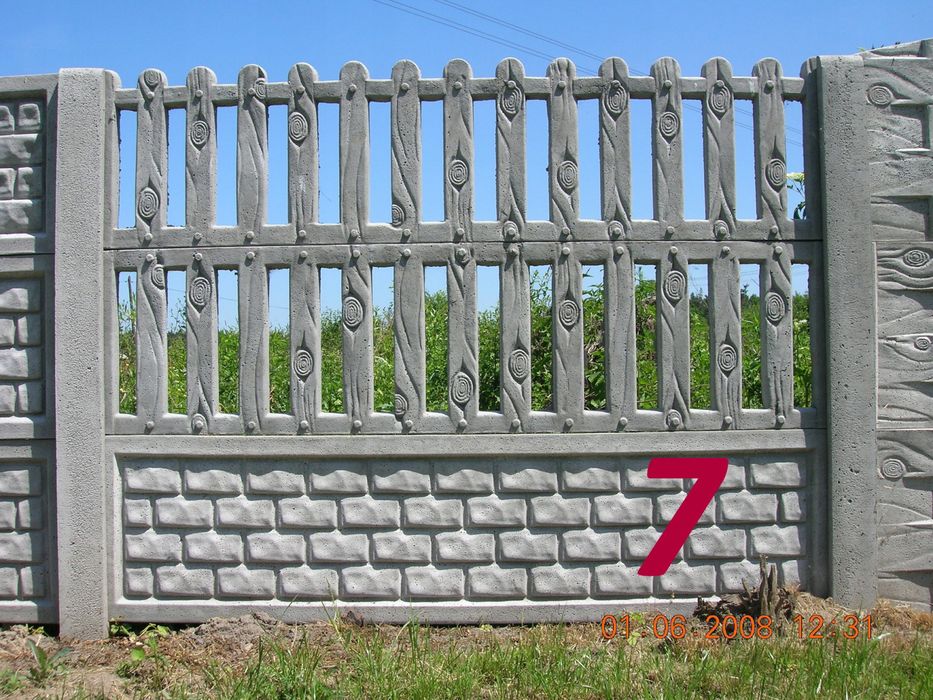 MDM OGRODZENIA betonowe producent podmurówka łącznik