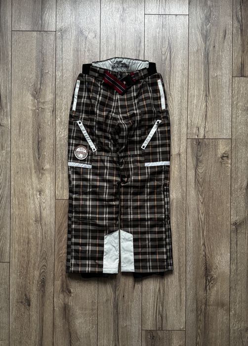 Spodnie śniegowe dziecięce na chłopca z ocieplaną podszewką Napapijri