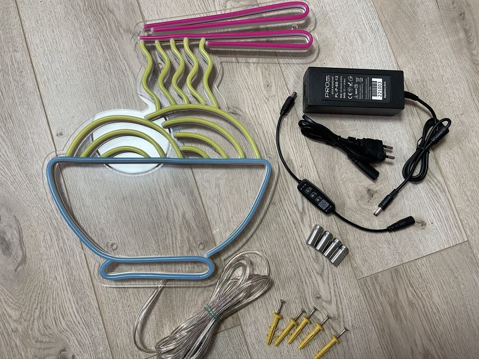 Ненонова вивіска, холодний неон, LED